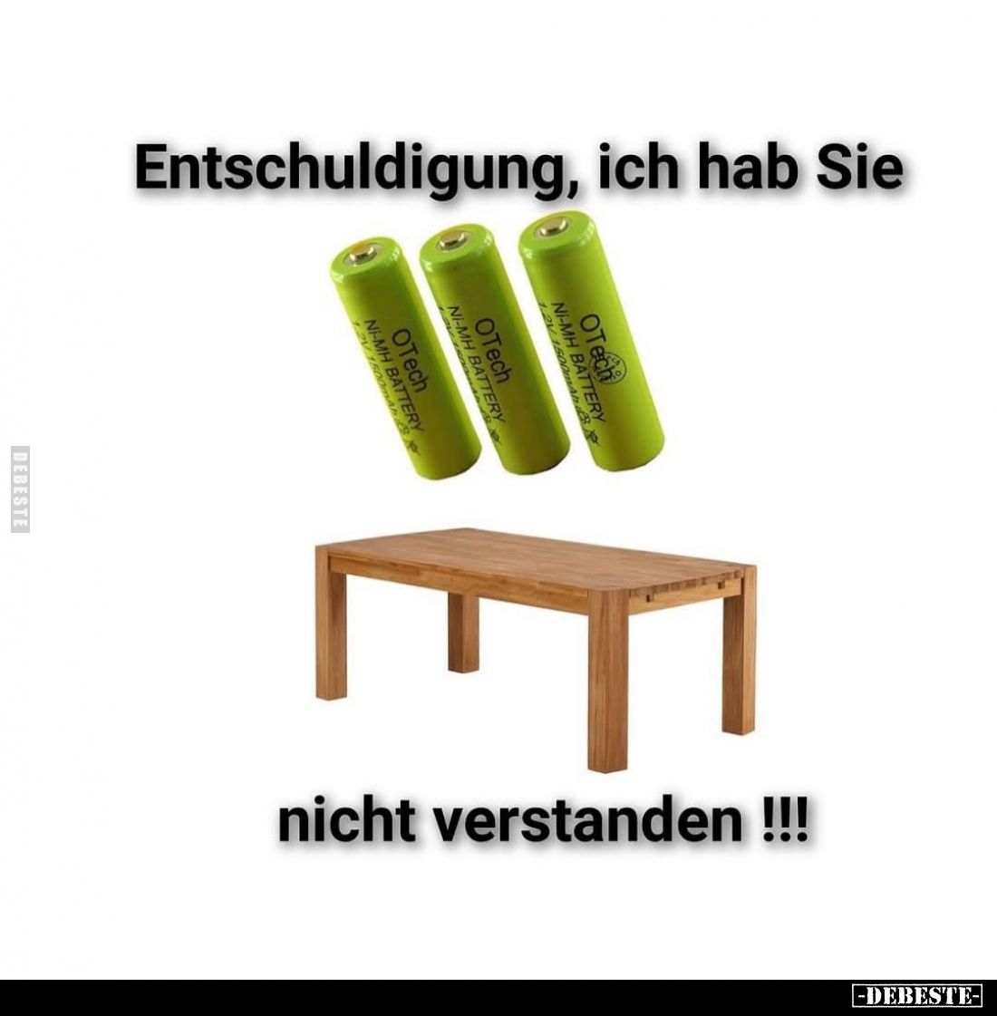 Entschuldigung, ich hab Sie ... nicht verstanden !!!.. - Lustige Bilder | DEBESTE.de