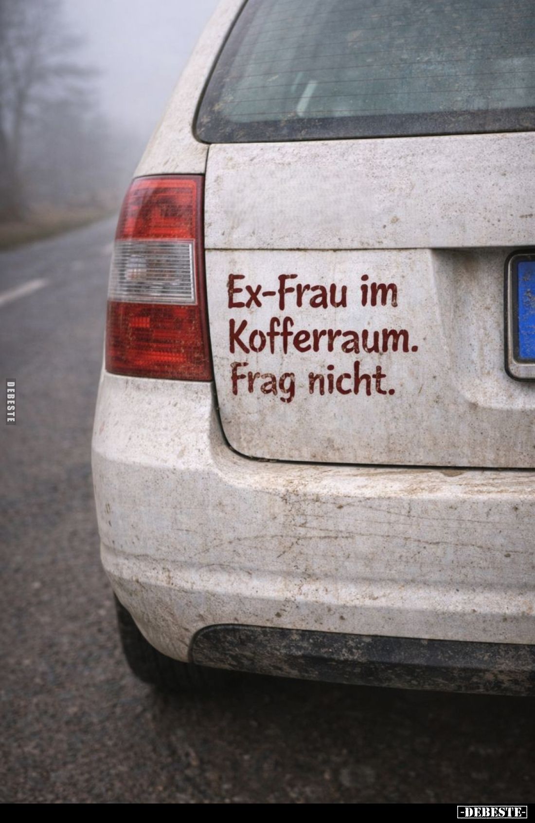 Ex-Frau im Kofferraum. Frag nicht... - Lustige Bilder | DEBESTE.de
