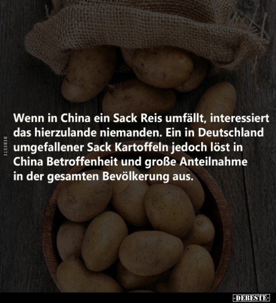 Wenn in China ein Sack Reis umfällt.. - Lustige Bilder | DEBESTE.de