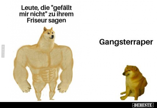 Leute, die "gefällt mir nicht" zu ihrem Friseur sagen..