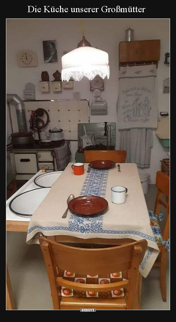 Die Küche unserer Großmütter