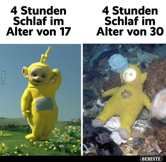 4 Stunden Schlaf im Alter von 17.. - Lustige Bilder | DEBESTE.de