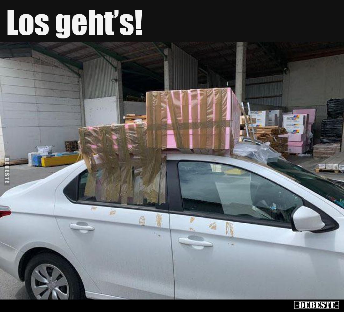 Los geht’s!.. - Lustige Bilder | DEBESTE.de