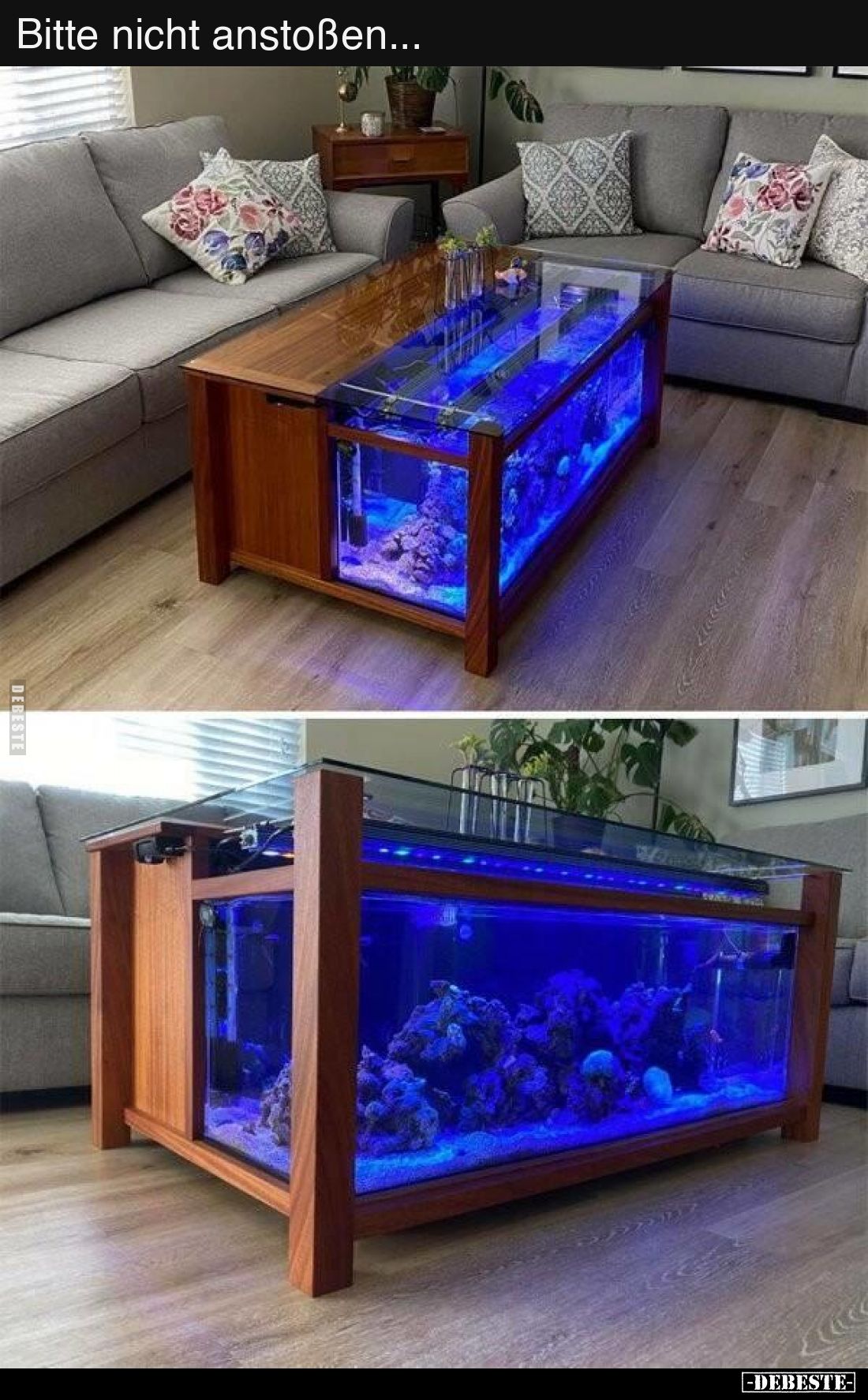 Bitte nicht anstoßen...