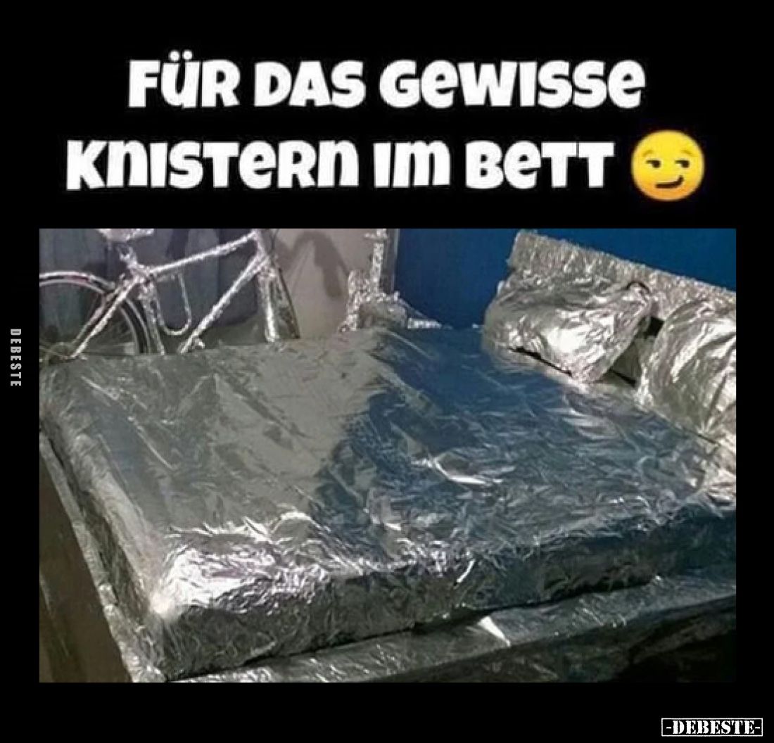 Für das gewisse Knistern im Bett