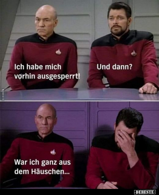 Ich habe mich vorhin ausgesperrt!.. - Lustige Bilder | DEBESTE.de