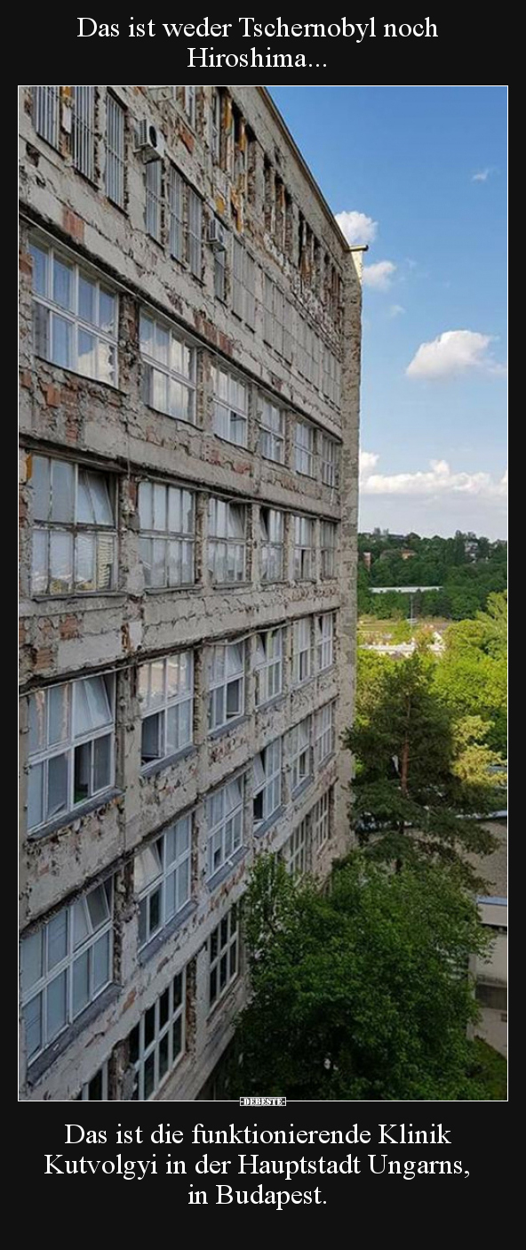 Das ist weder Tschernobyl noch Hiroshima... - Lustige Bilder | DEBESTE.de
