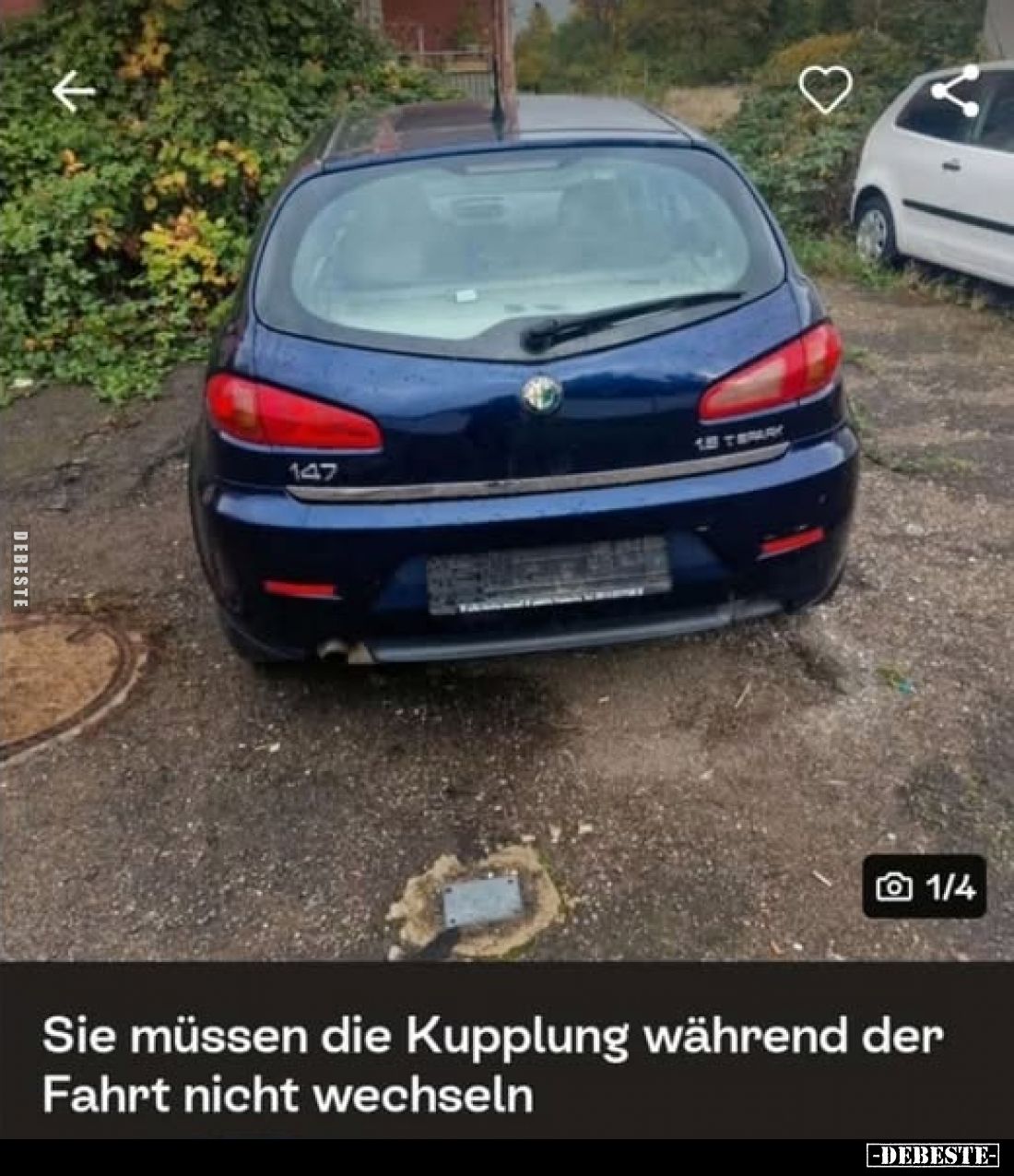 Sie müssen die Kupplung während der Fahrt nicht wechseln.