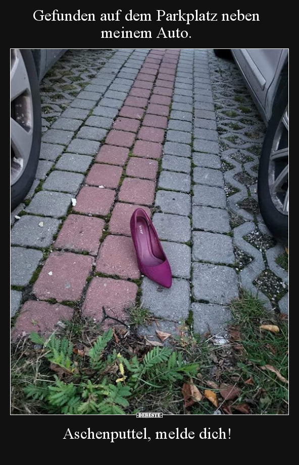 Gefunden auf dem Parkplatz neben meinem Auto... - Lustige Bilder | DEBESTE.de