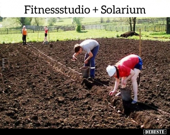 Fitnessstudio + Solarium.. - Lustige Bilder | DEBESTE.de