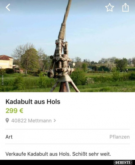Kadabult aus Hols