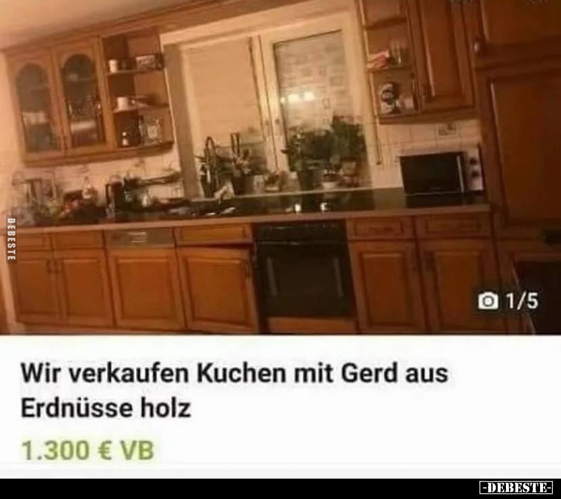 Wir verkaufen Kuchen mit Gerd aus Erdnüsse holz
1.300 € VB