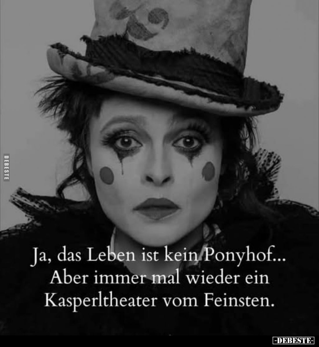 Ja, das Leben ist kein Ponyhof...
Aber immer mal wieder ein Kasperltheater vom Feinsten.