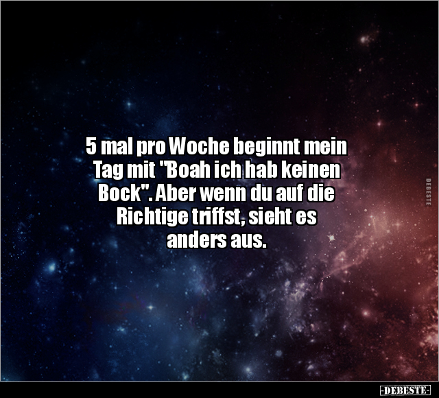 5 mal pro Woche beginnt mein Tag mit "Boah ich hab keinen.." - Lustige Bilder | DEBESTE.de