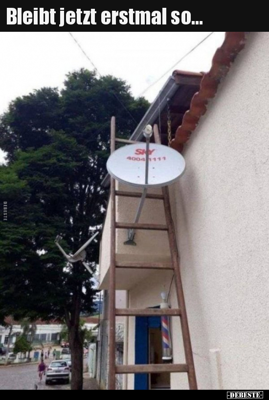 Bleibt jetzt erstmal so...