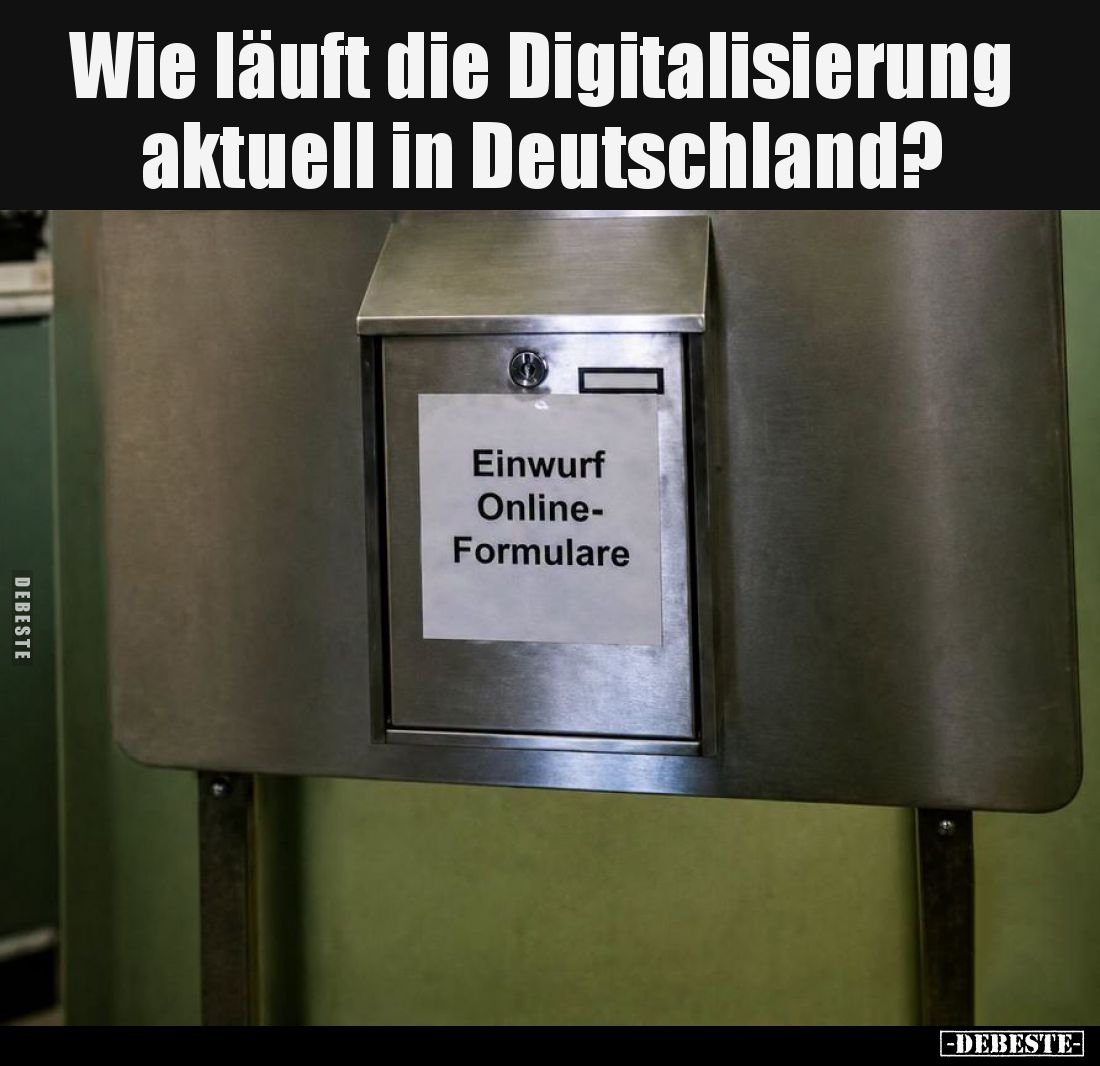 Wie läuft die Digitalisierung aktuell in Deutschland?