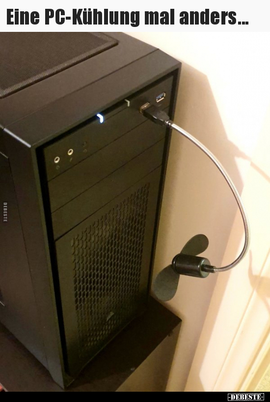 Eine PC-Kühlung mal anders...