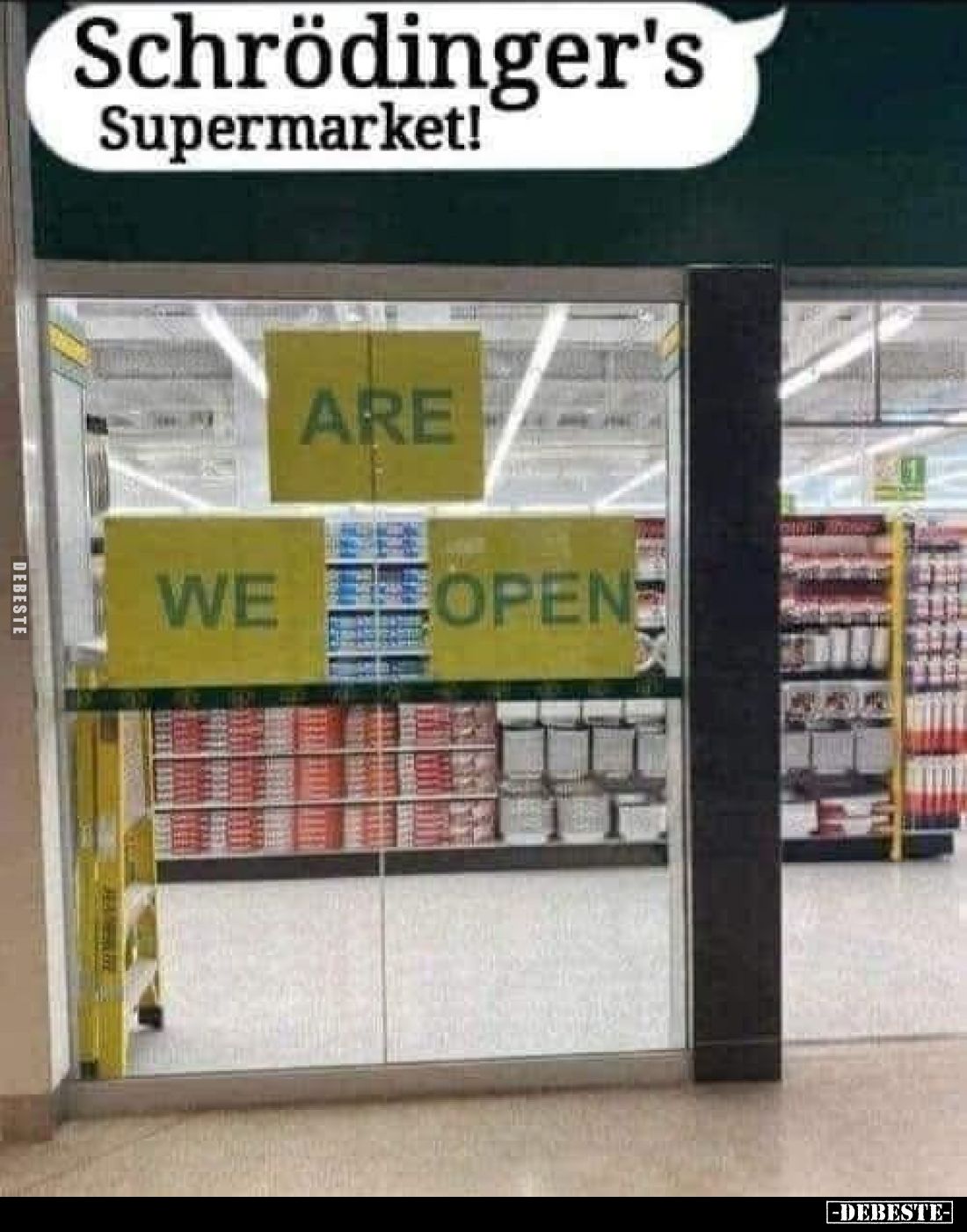 Schrödinger's Supermarket!