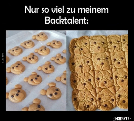 Nur so viel zu meinem Backtalent.. - Lustige Bilder | DEBESTE.de