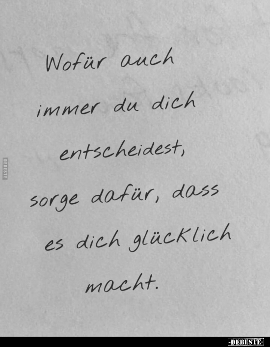 Glücklich