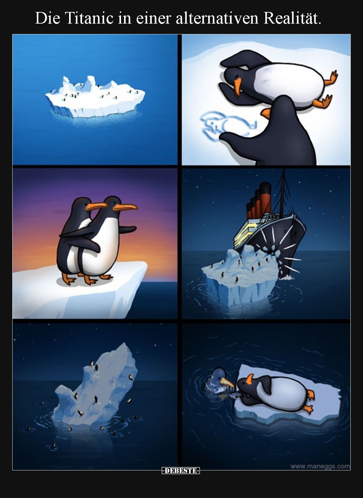 Die Titanic in einer alternativen Realität.