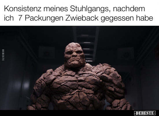 Konsistenz meines Stuhlgangs.. - Lustige Bilder | DEBESTE.de