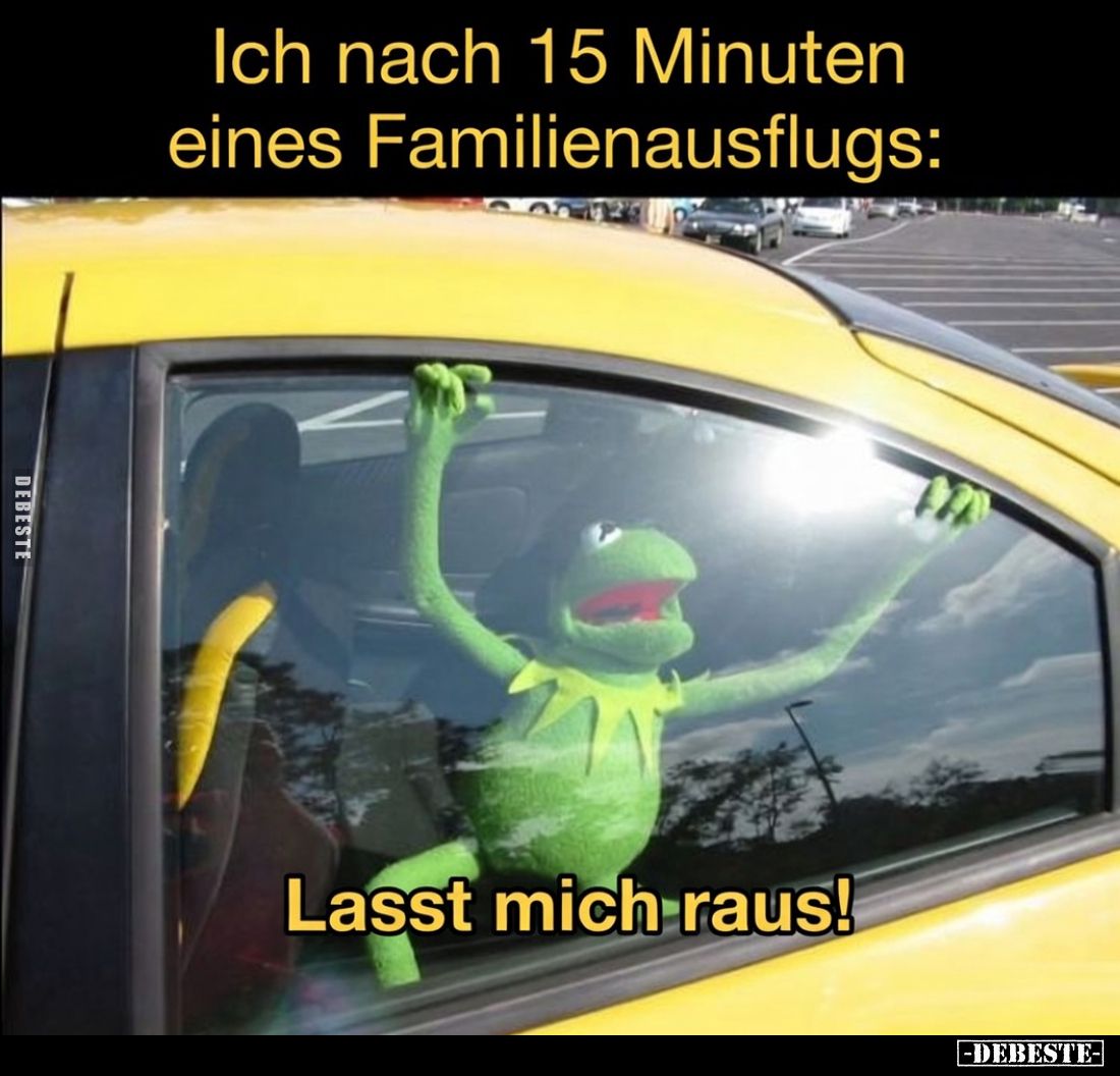 Ich nach 15 Minuten eines Familienausflugs: Lasst mich.. - Lustige Bilder | DEBESTE.de