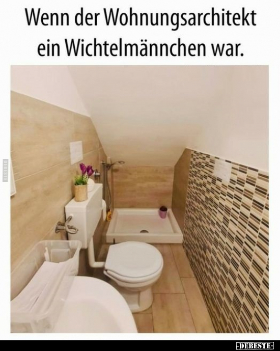 Wenn der Wohnungsarchitekt ein Wichtelmännchen war... - Lustige Bilder | DEBESTE.de