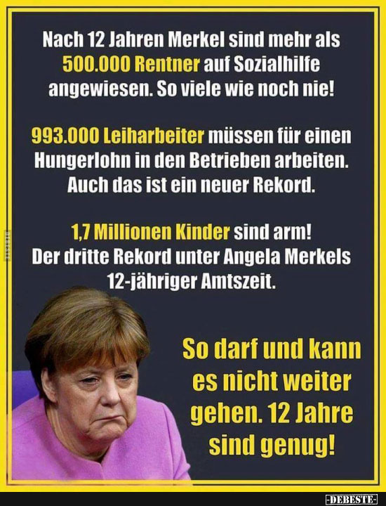 Das Unheil-Merkel - Lustige Bilder | DEBESTE.de
