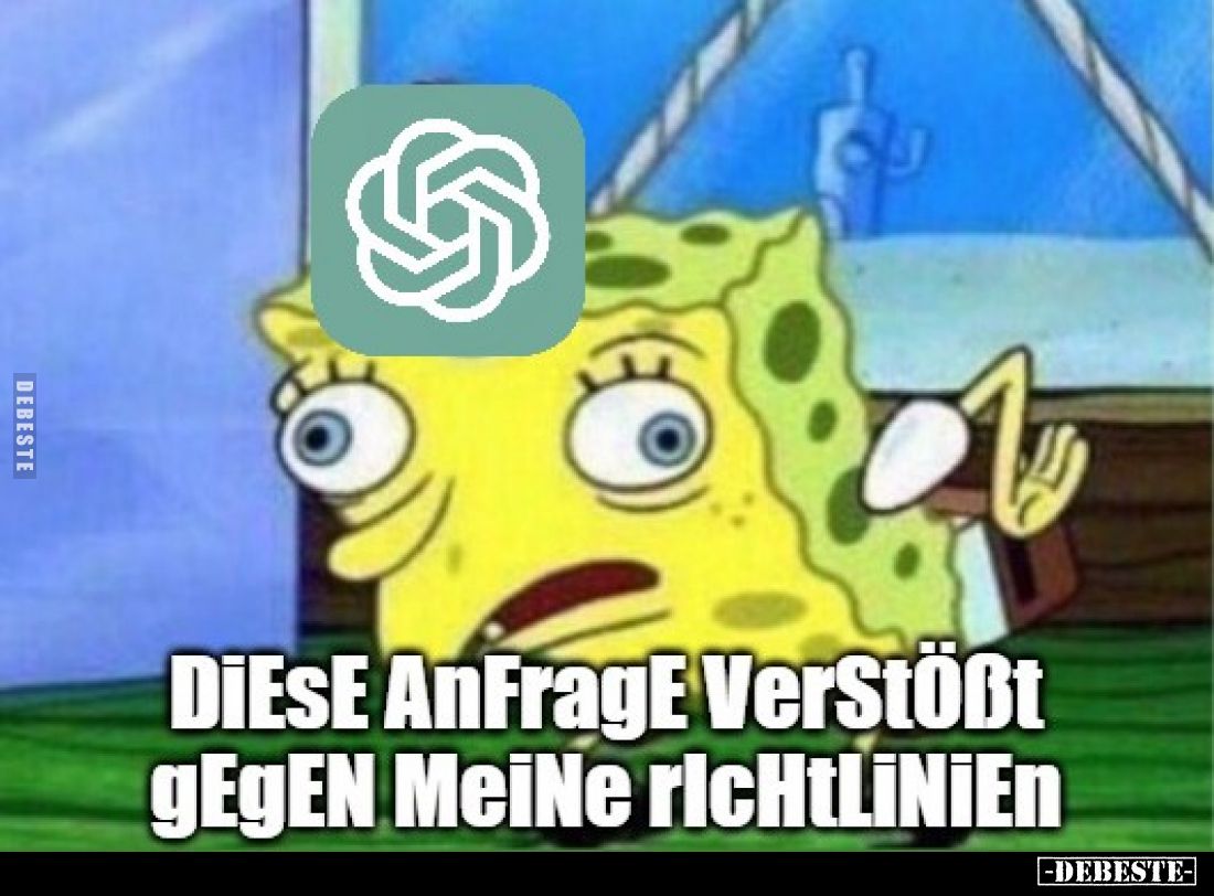 Diese Anfrage verstößt gegen meine Richtlinien.