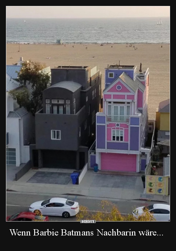 Wenn Barbie Batmans Nachbarin wäre...