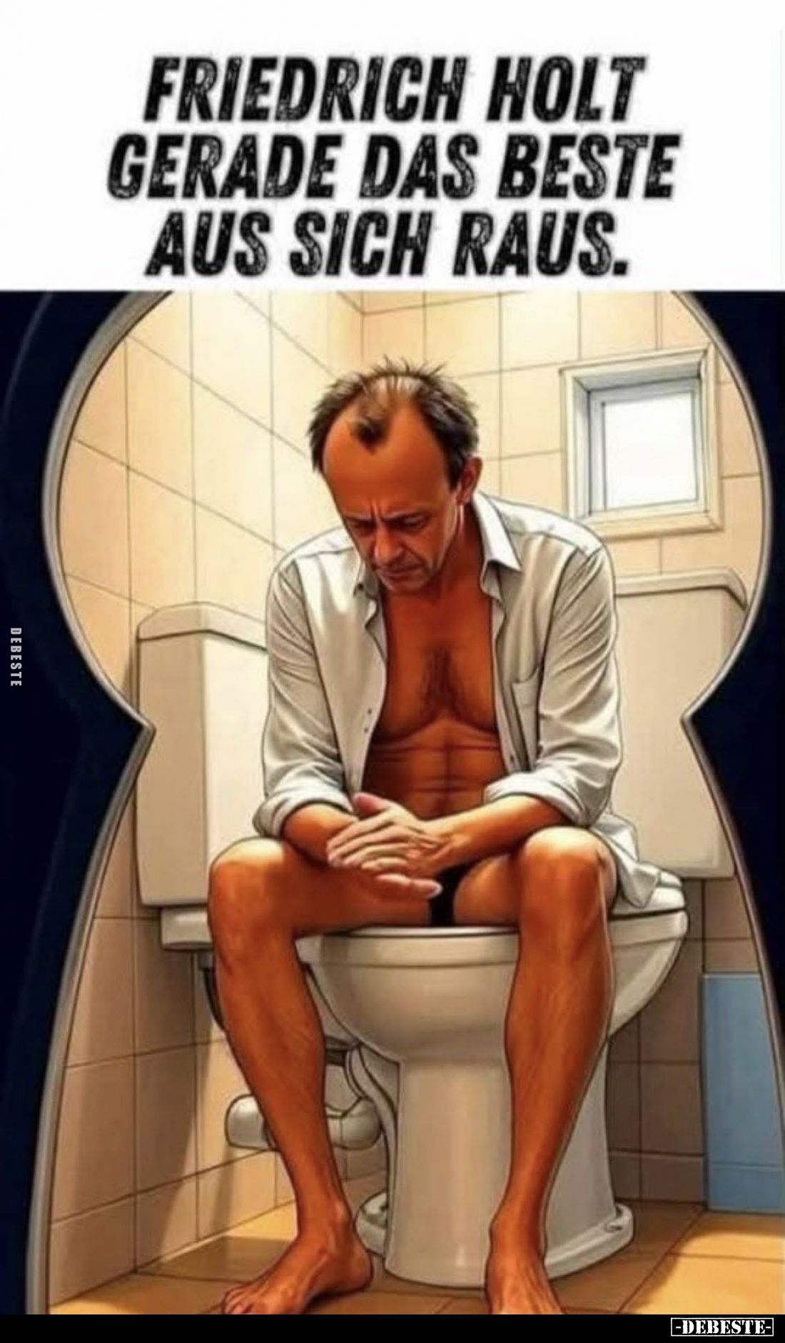 Friedrich holt gerade das beste aus sich raus.