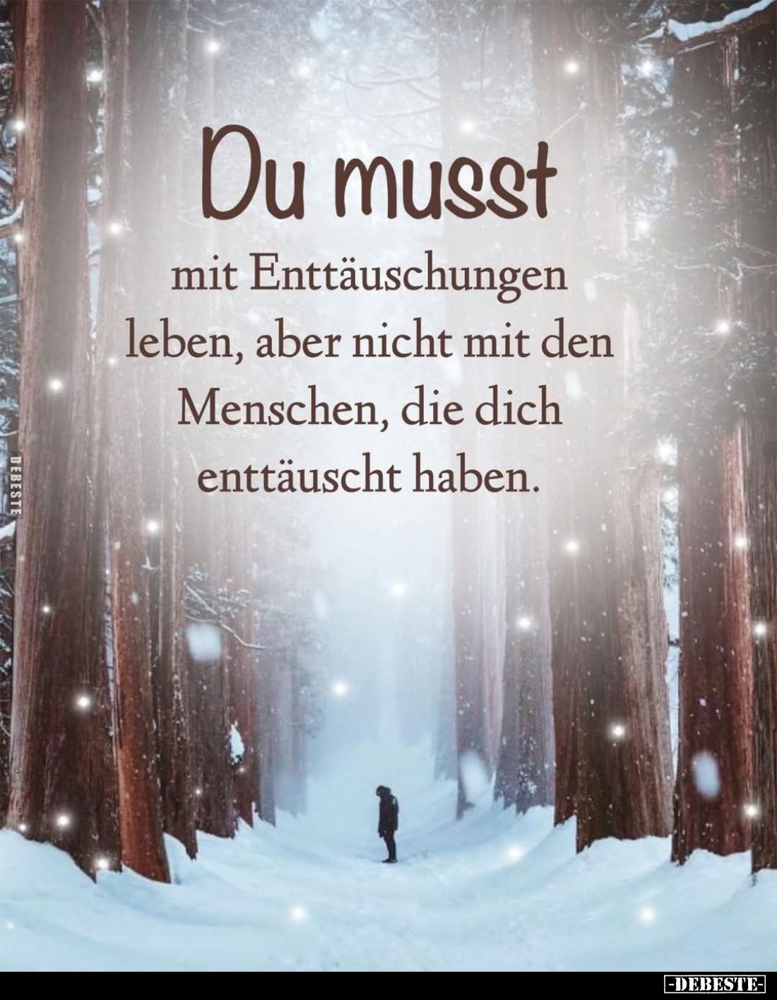 Du musst mit Enttäuschungen leben... - Lustige Bilder | DEBESTE.de