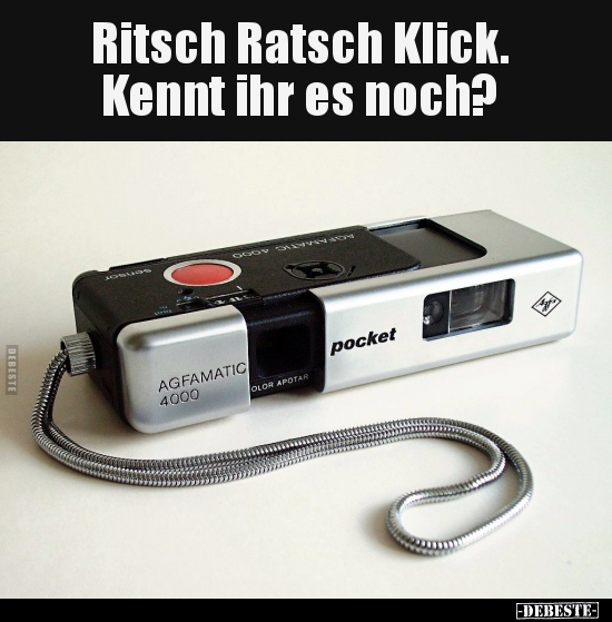 Ritsch Ratsch Klick. Kennt ihr es noch?..