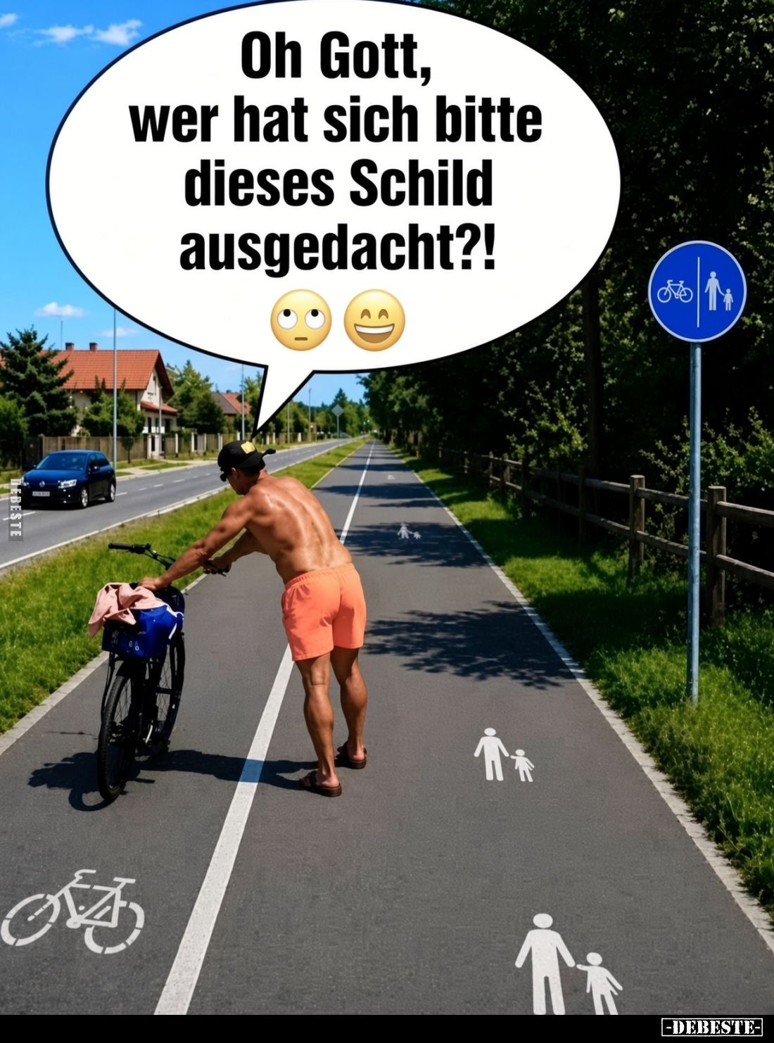 Oh Gott, wer hat sich bitte dieses Schild ausgedacht?!... - Lustige Bilder | DEBESTE.de