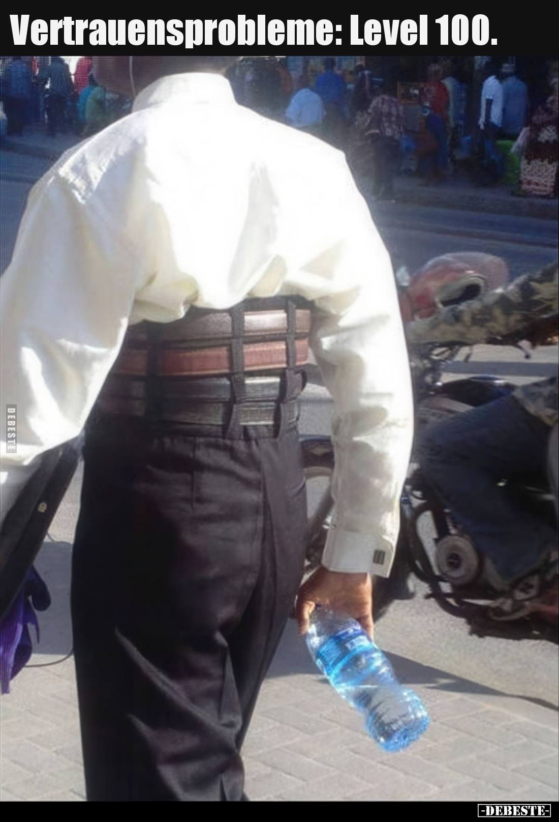 Vertrauensprobleme: Level 100.