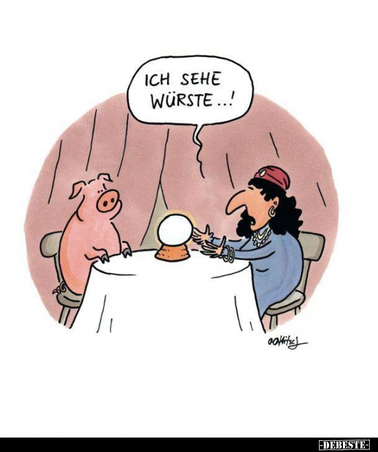 Ich sehe Würste..!