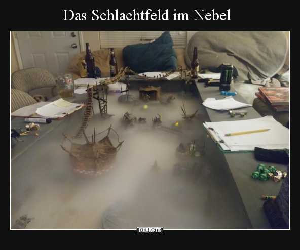 Das Schlachtfeld im Nebel - Lustige Bilder | DEBESTE.de