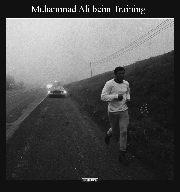 Muhammad Ali beim Training.. - Lustige Bilder | DEBESTE.de