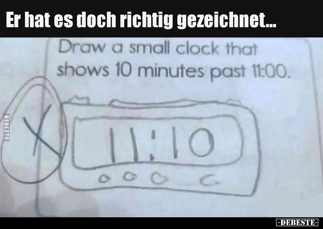 Er hat es doch richtig gezeichnet.