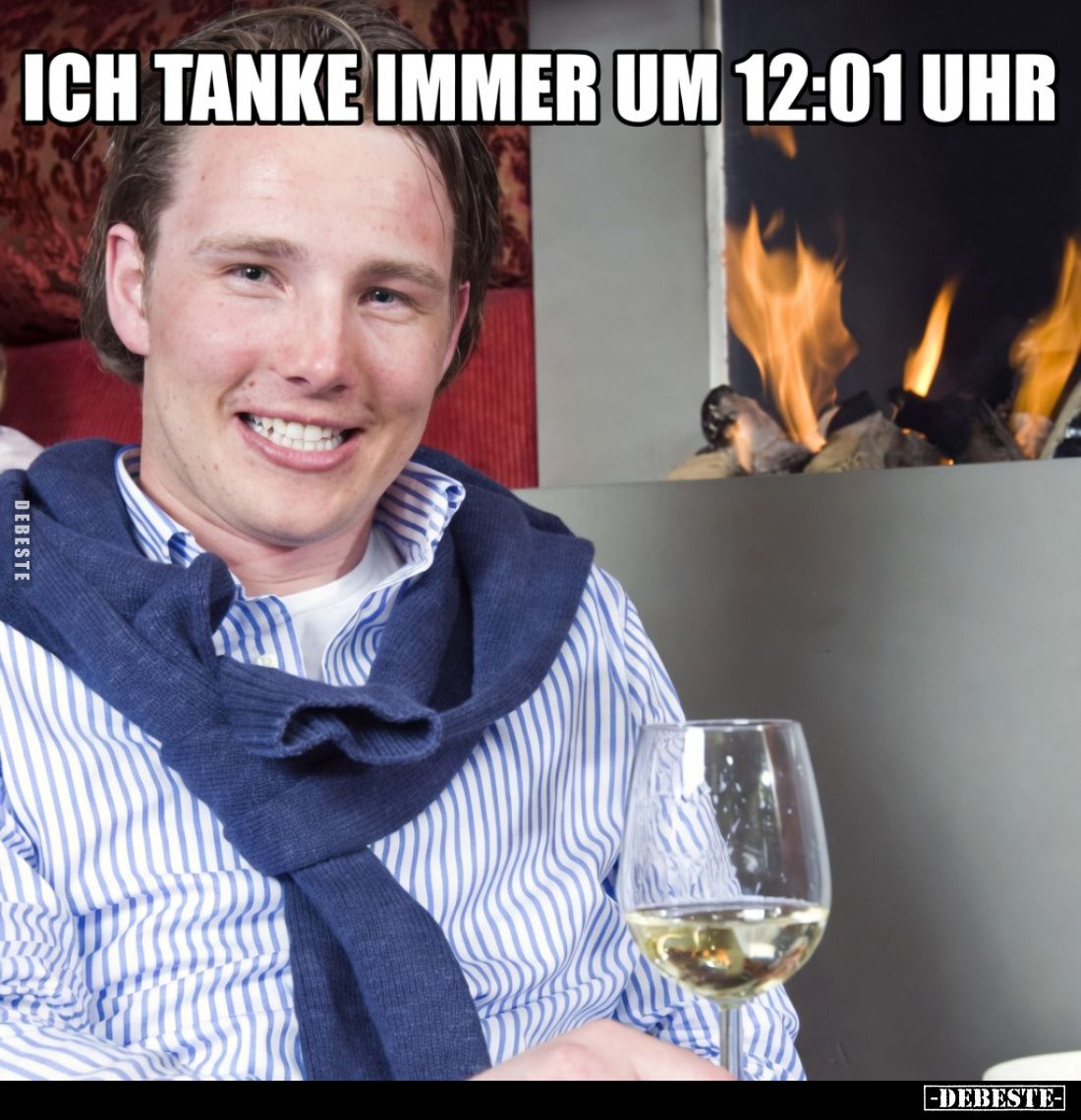 Ich tanke immer um 12:01 Uhr.. - Lustige Bilder | DEBESTE.de