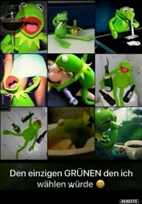 Den einzigen GRÜNEN denich wählen würde..