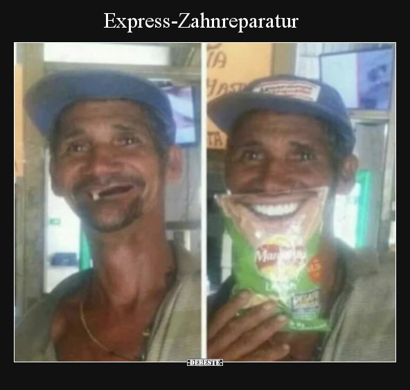 Express-Zahnreparatur.. - Lustige Bilder | DEBESTE.de