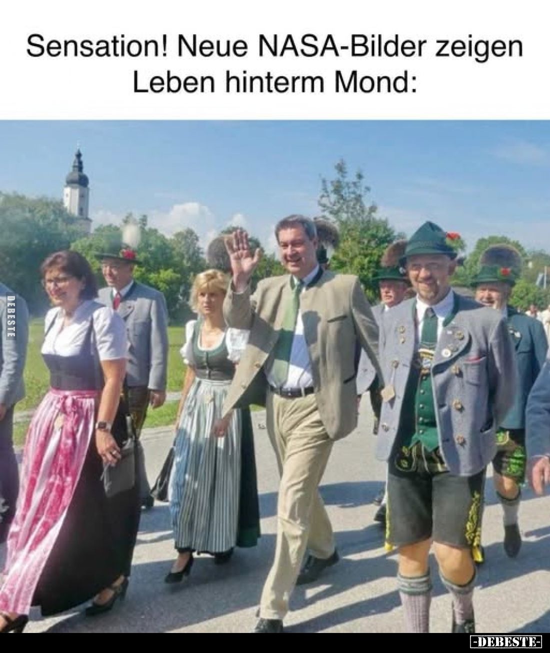 Sensation! Neue NASA-Bilder zeigen Leben hinterm Mond.. - Lustige Bilder | DEBESTE.de