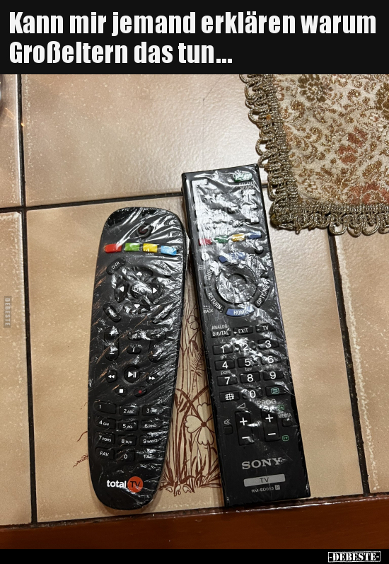 Kann mir jemand erklären warum Großeltern das tun…