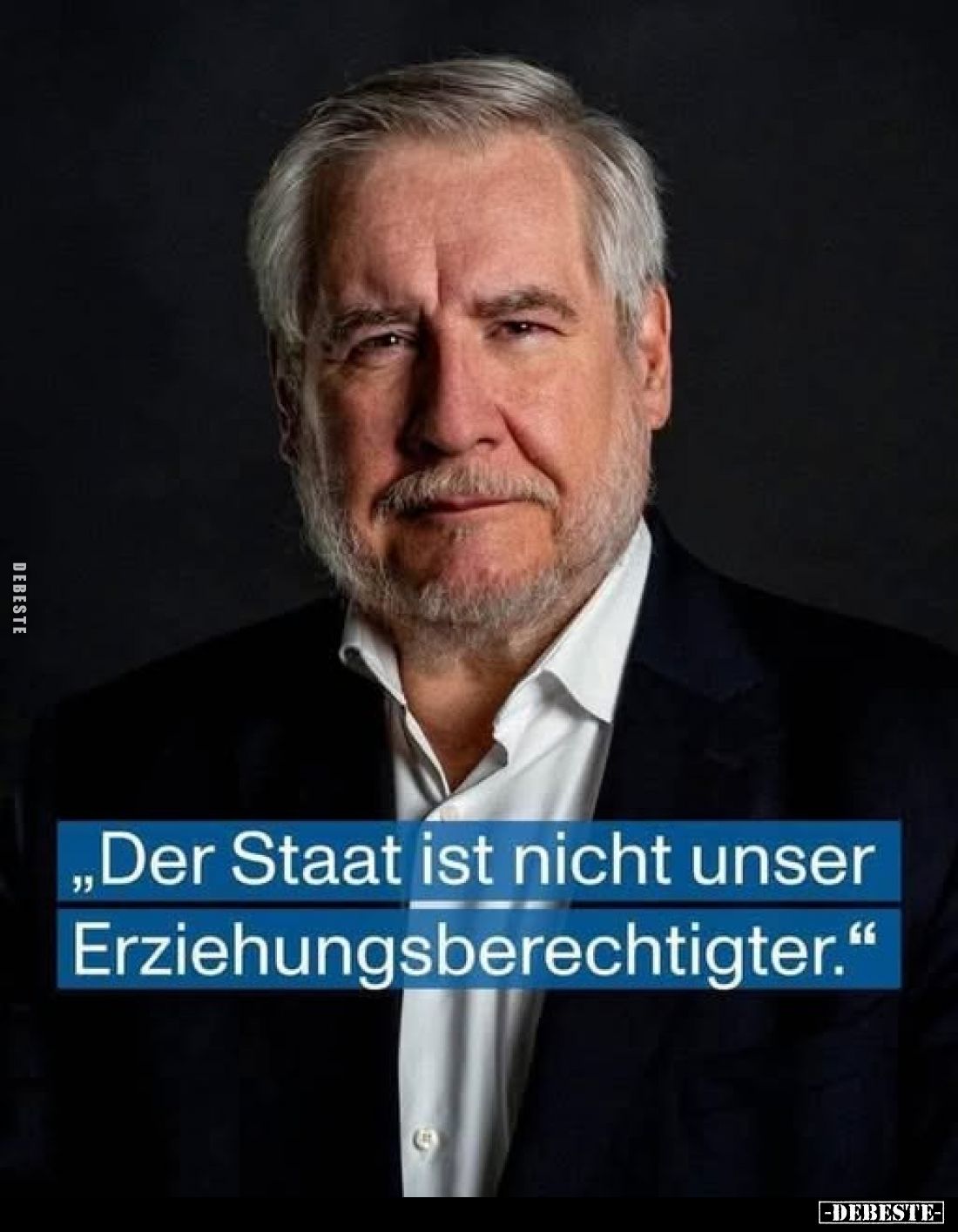Der Staat ist nicht unser Erziehungsberechtigter.