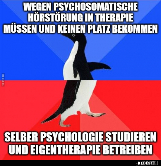 Wegen psychosomatische Hörstörung.. - Lustige Bilder | DEBESTE.de