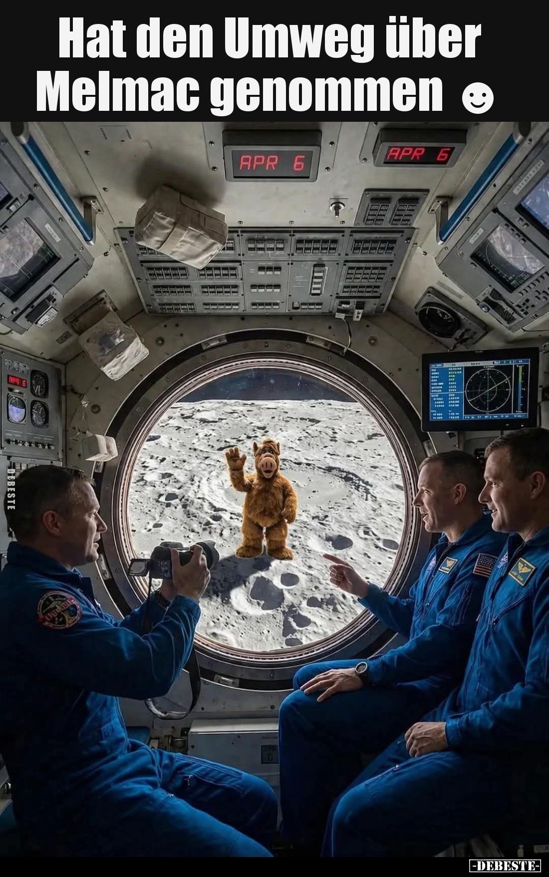Hat den Umweg über Melmac genommen.. - Lustige Bilder | DEBESTE.de