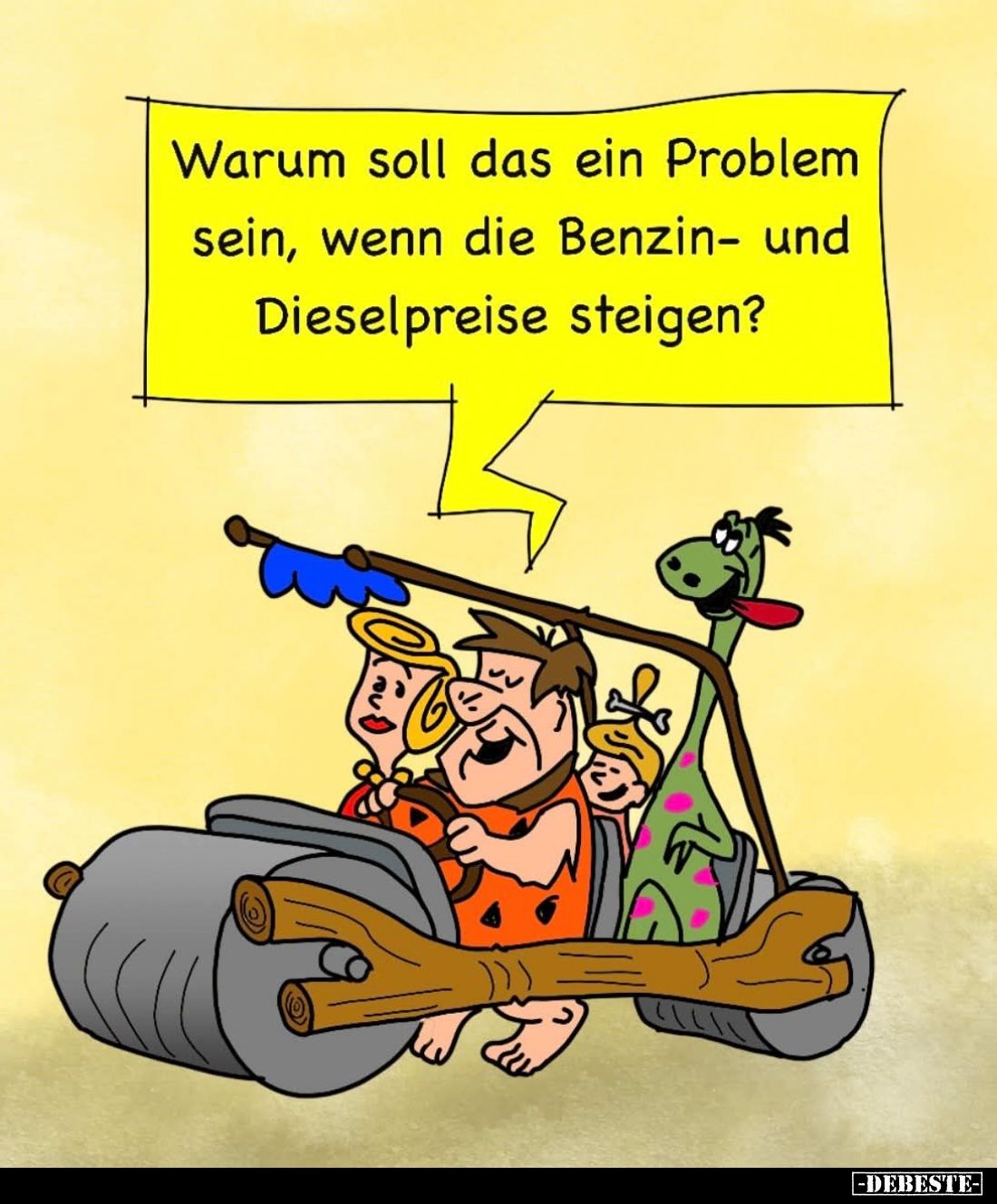 Warum soll das ein Problem sein, wenn die Benzin- und Dieselpreise steigen?