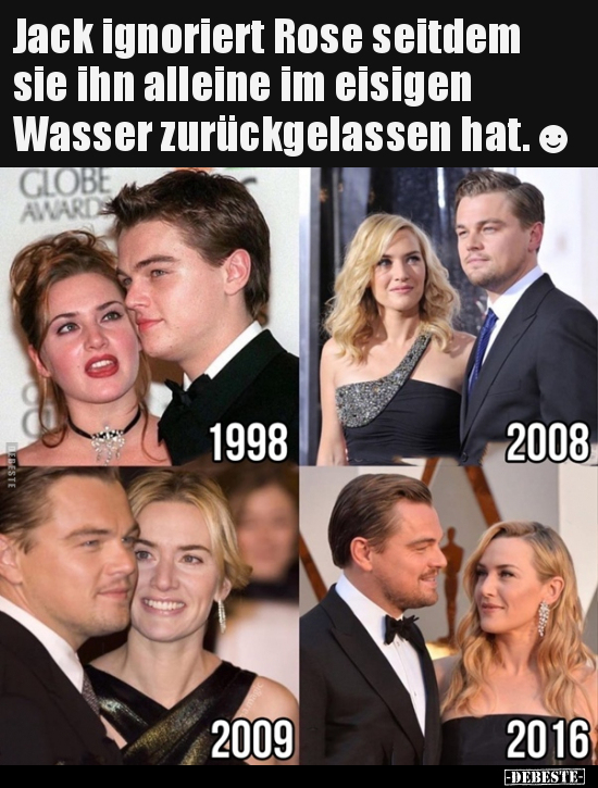 Jack ignoriert Rose seitdem sie ihn alleine im eisigen..